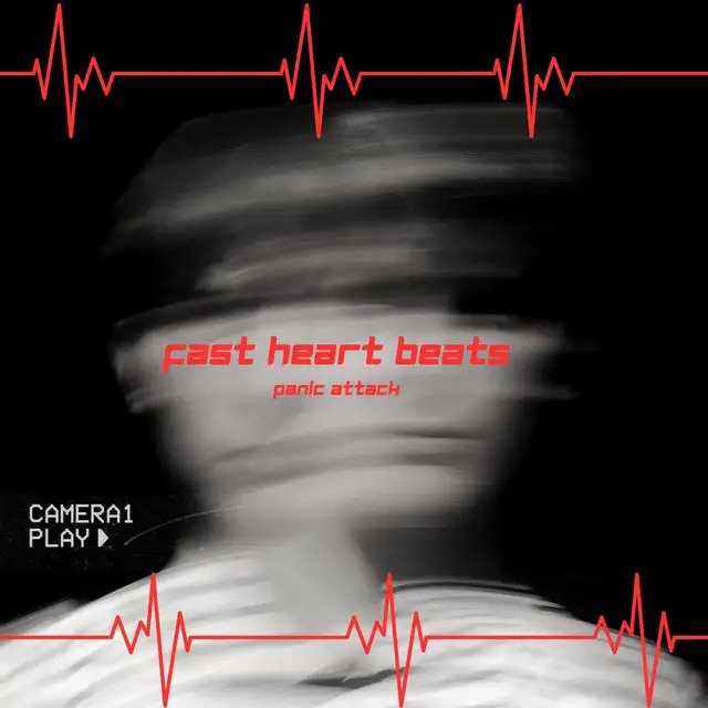 Fast Heart Beats by Panic Attack - Hard Techno cover art