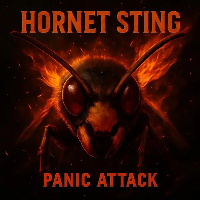 Hornet Sting by Panic Attack - Hard Techno cover art
