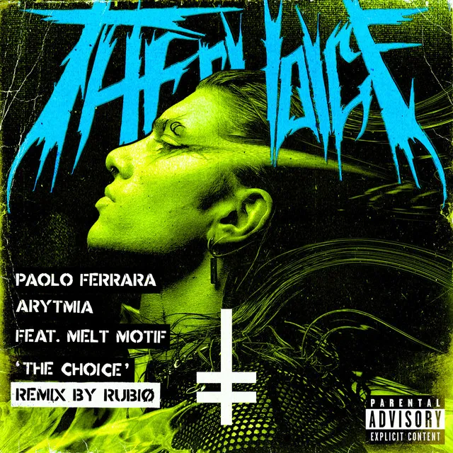 The Choice - Rubiø Remix by Paolo Ferrara, Melt Motif, RUBIØ, Arytmia - Hard Techno cover art