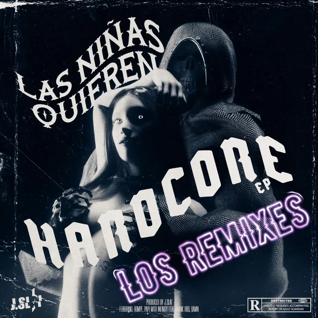 Cover art of LAS NIÑAS QUIEREN HARDCORE (LOS REMIXES)