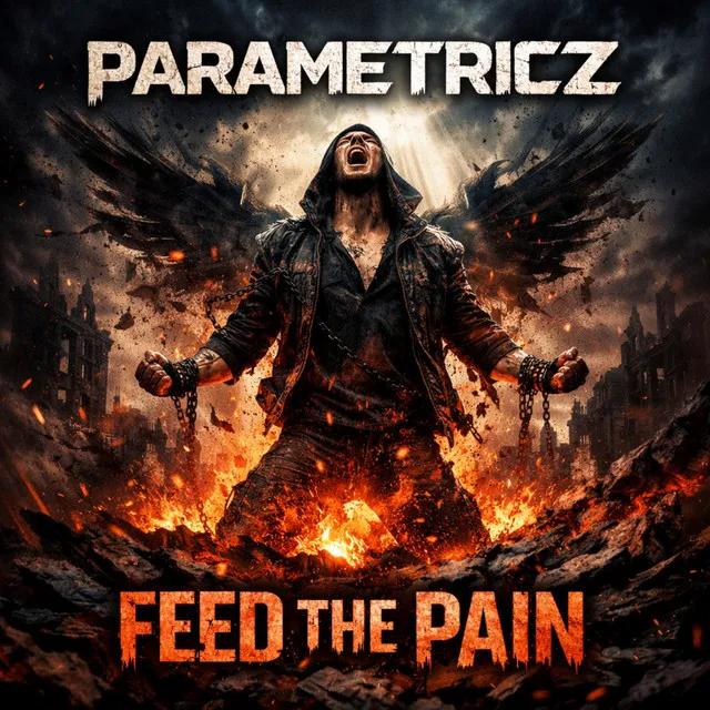Feed The Pain by Parametricz - Hardstyle cover art
