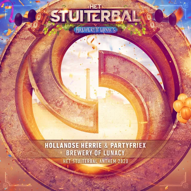 Brewery Of Lunacy (Het Stuiterbal Anthem 2020) - Extended by PartyfrieX, Hollandse Herrie - Hardstyle cover art