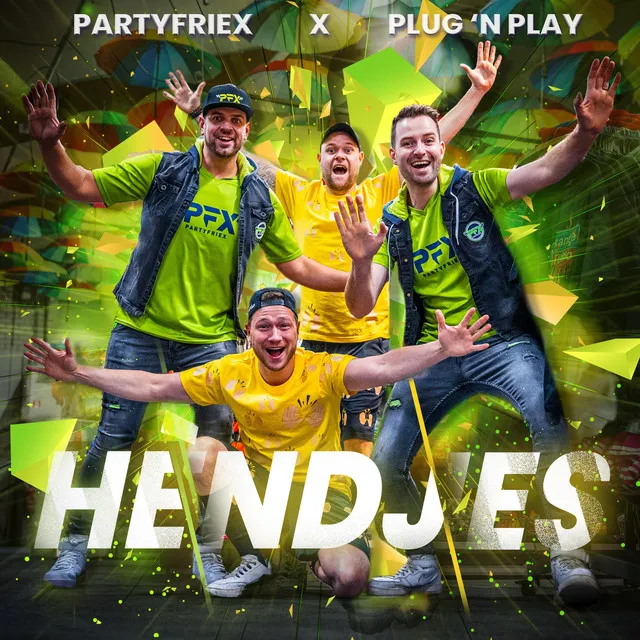 Hèndjes by PartyfrieX, Plug 'N Play - Hardstyle cover art