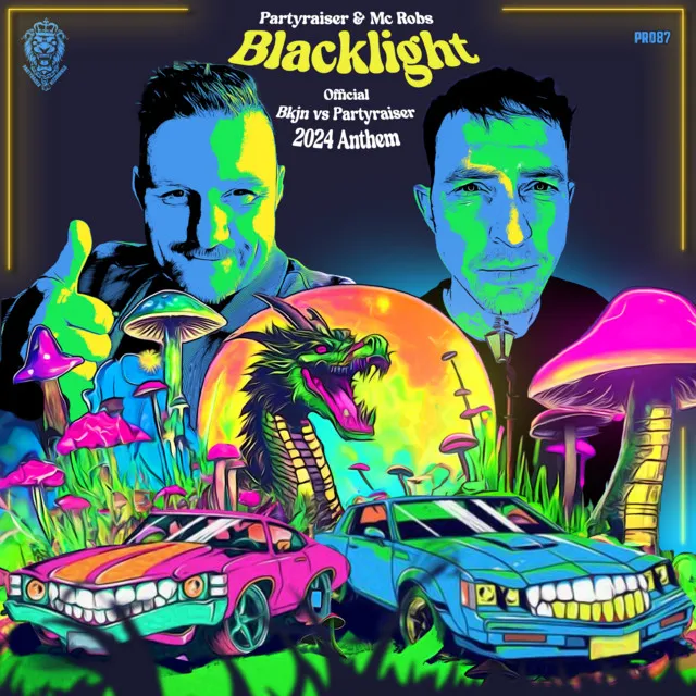 Blacklight - Official BKJN vs. Partyraiser 2024 Anthem by Partyraiser, MC Robs - Uptempo cover art