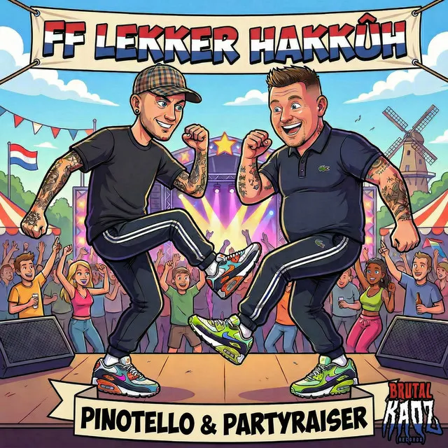 FF Lekker Hakkûh by Partyraiser, Pinotello - Uptempo cover art