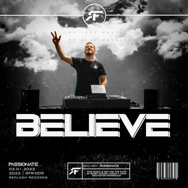 Believe by Passionate - Hardstyle cover art