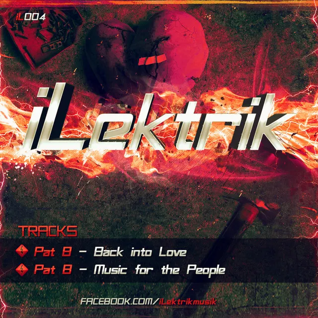 Music for My People by Pat B - Hardstyle cover art