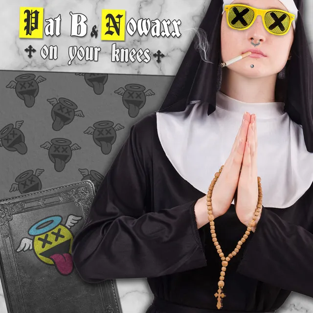 On Your Knees by Pat B, Nowaxx - Hardstyle cover art