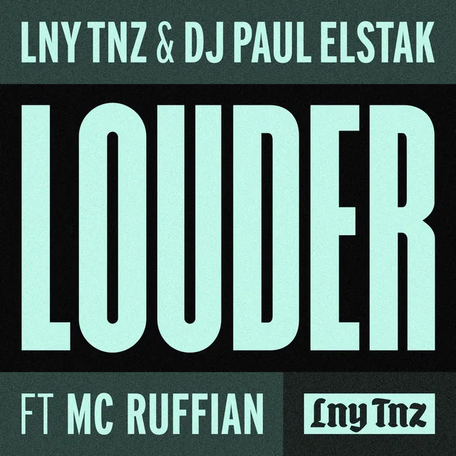 Louder - Radio Version by Paul Elstak, LNY TNZ, Mc Ruffian - Hardcore cover art
