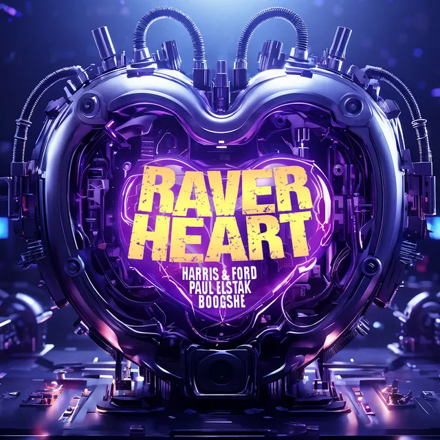 Raverheart by Paul Elstak, Harris & Ford, Boogshe - Hardcore cover art