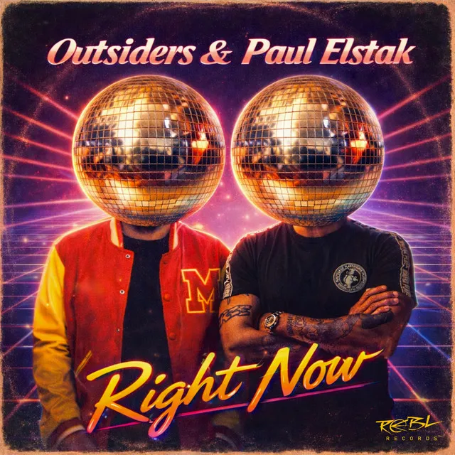 Right Now by Paul Elstak, Outsiders - Hardcore cover art