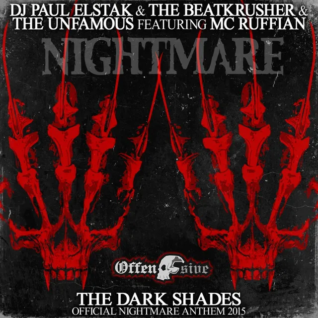 The Dark Shades - Beatstream Remix by Paul Elstak, Mc Ruffian, Beatstream, THE UNFAMOUS, The BeatKrusher - Hardcore cover art