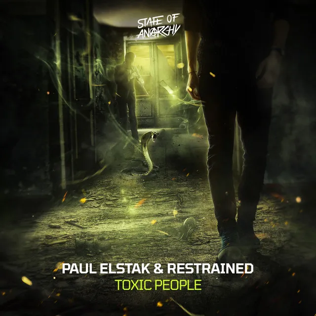 Toxic People by Paul Elstak, Restrained - Hardcore cover art