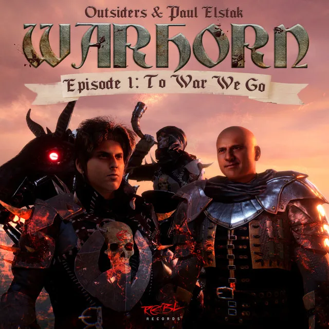 WARHORN (E1: To War We Go) by Paul Elstak, Outsiders - Hardstyle cover art
