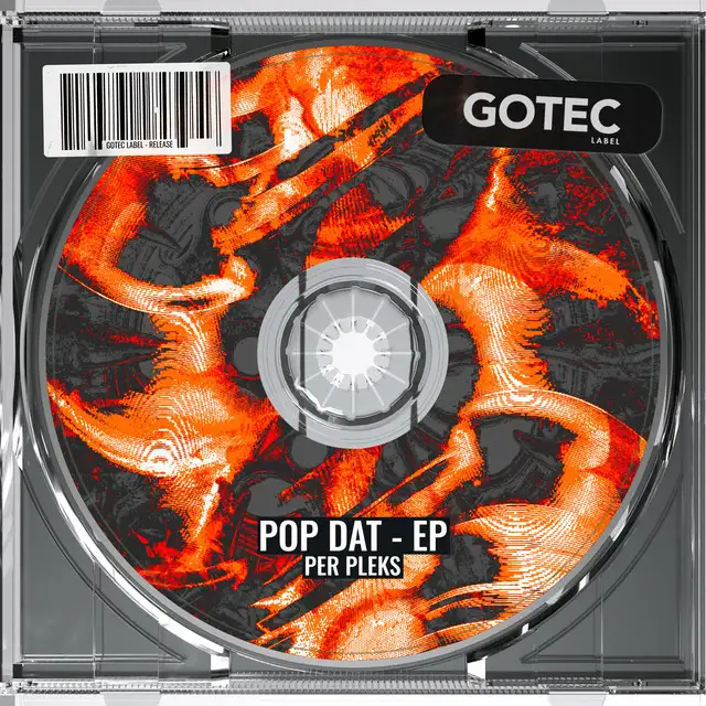 POP DAT by Kayzo, Per Pleks - Hard Techno cover art