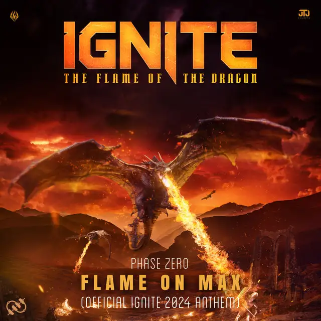 Flame On Max (Ignite Festival 2024 Anthem) by Phase Zero - Hardstyle cover art
