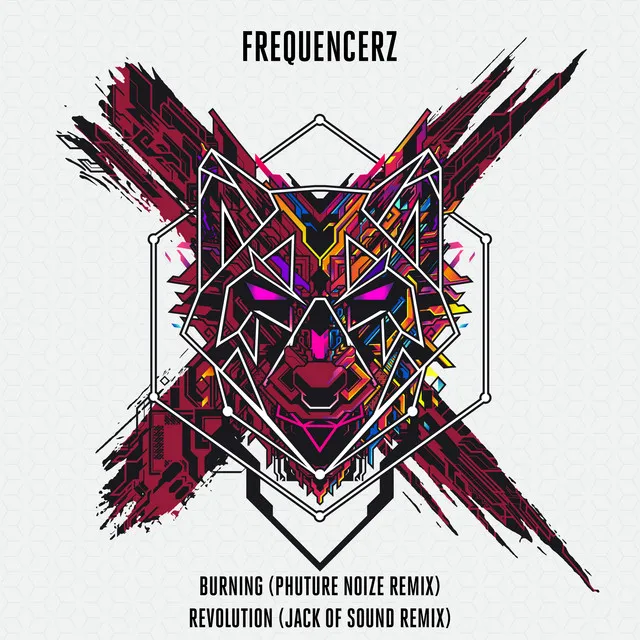 Burning - Phuture Noize Edit by Phuture Noize, Frequencerz - Hardstyle cover art