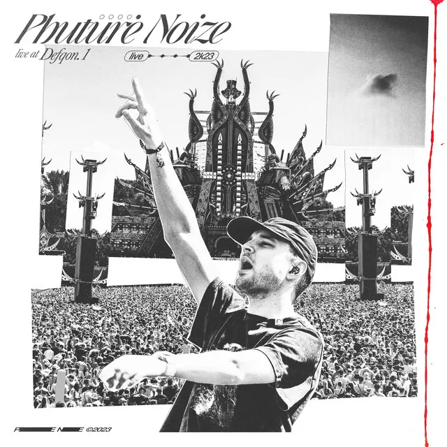 fire - defqon.1 2k23 version by Phuture Noize - Hardstyle cover art