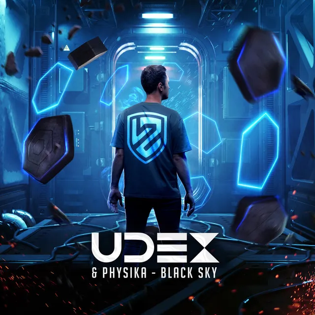 Black Sky by Physika, Udex - Hardstyle cover art