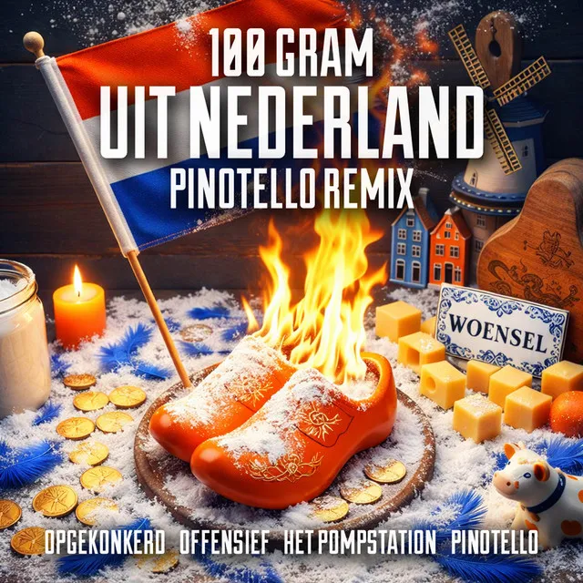 100 Gram Uit Nederland - Pinotello Remix by Pinotello, Opgekonkerd, HET POMPSTATION, Offensief - Uptempo cover art