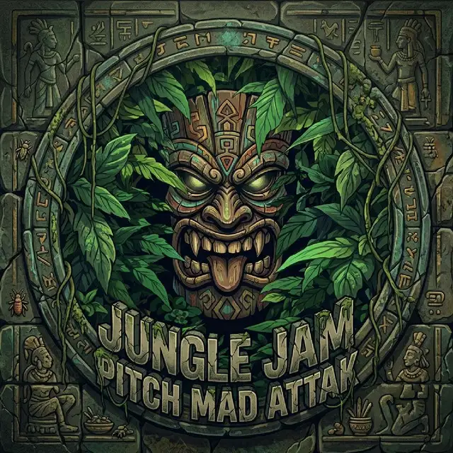 Jungle jam by Pitch Mad Attak - Frenchcore cover art