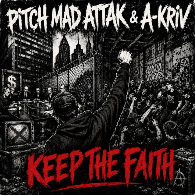 Keep the faith by Pitch Mad Attak, A-Kriv - Frenchcore cover art