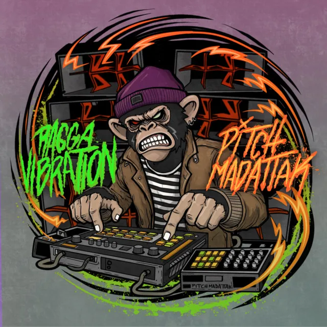 ragga vibration by Pitch Mad Attak - Frenchcore cover art