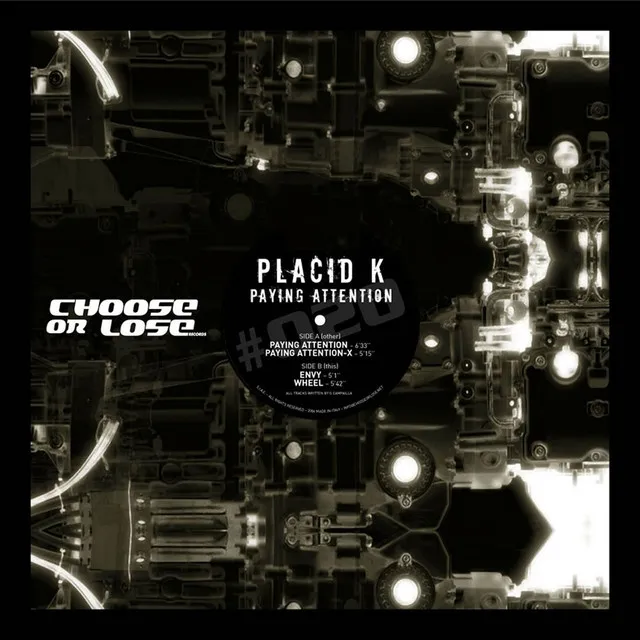 Paying Attention - X by Placid K - Hardcore cover art