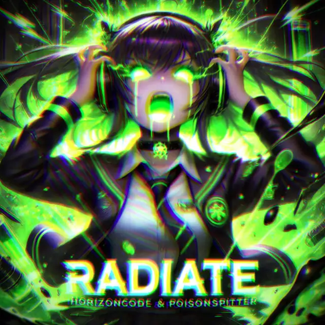 Radiate by PoisonSpitter, HorizonCode - Hardcore cover art