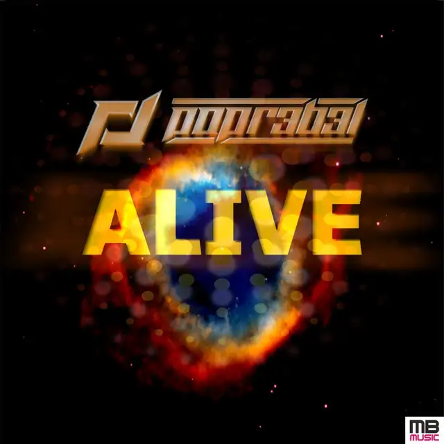 Alive (Radio Edit) by POPR3B3L - Hardstyle cover art