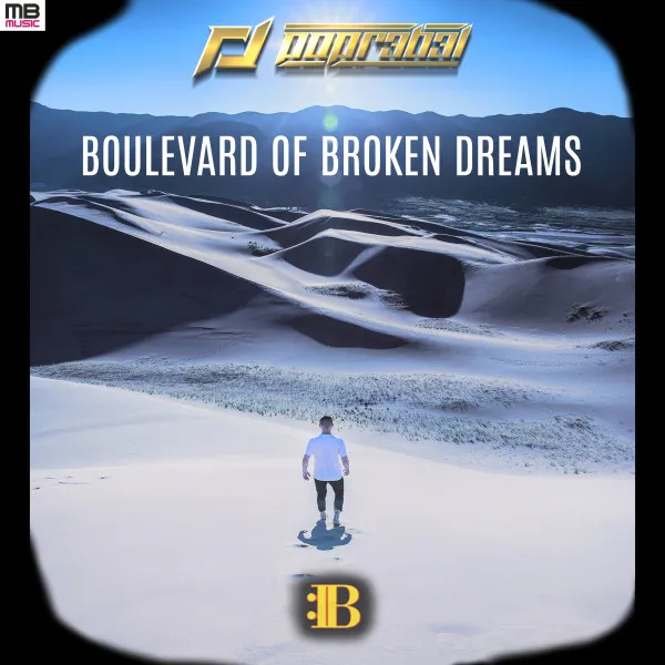 Boulevard of broken dreams - Radio Edit Karaoke by POPR3B3L, BRVM - Hardstyle cover art