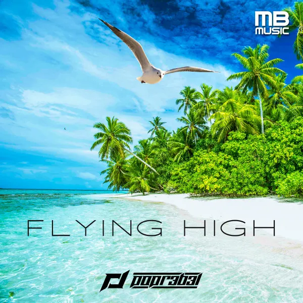 Flying high - Radio Edit by POPR3B3L - Hardstyle cover art