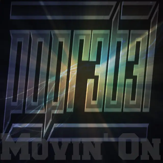 Movin` on (Radio edit) by POPR3B3L - Hardstyle cover art