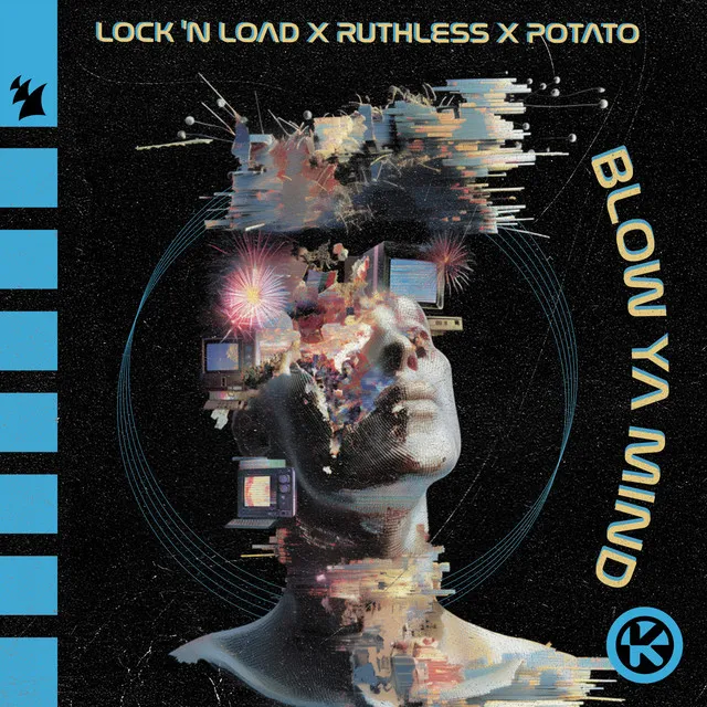 Blow Ya Mind by Potato, Ruthless, Lock 'N Load - Hardstyle cover art
