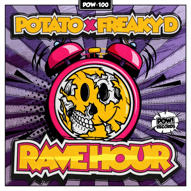 Rave Hour by Potato, Mc Freaky D - Hardstyle cover art