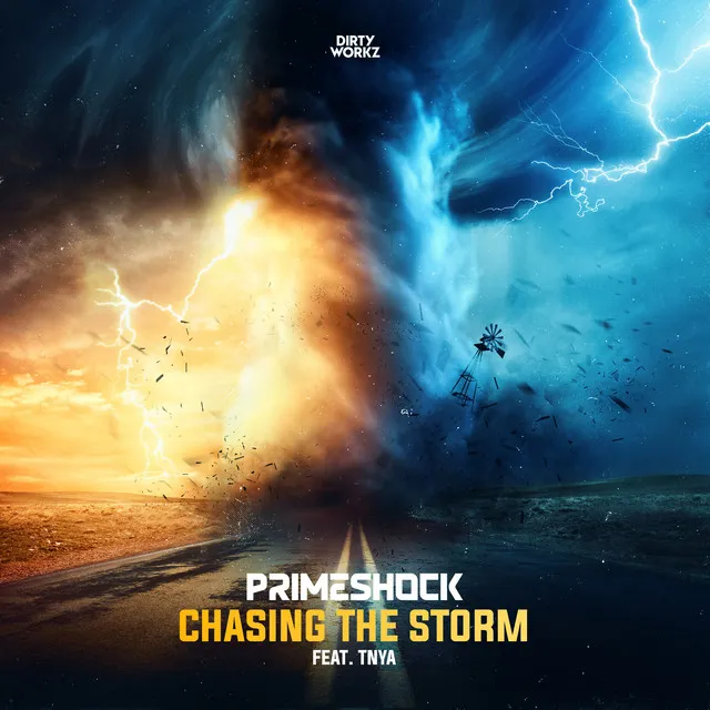 Chasing The Storm by Primeshock, TNYA - Hardstyle cover art