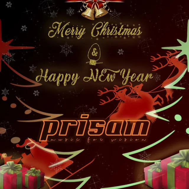 Merry Christmas & Happy New Year by PRISAM - Hardstyle cover art