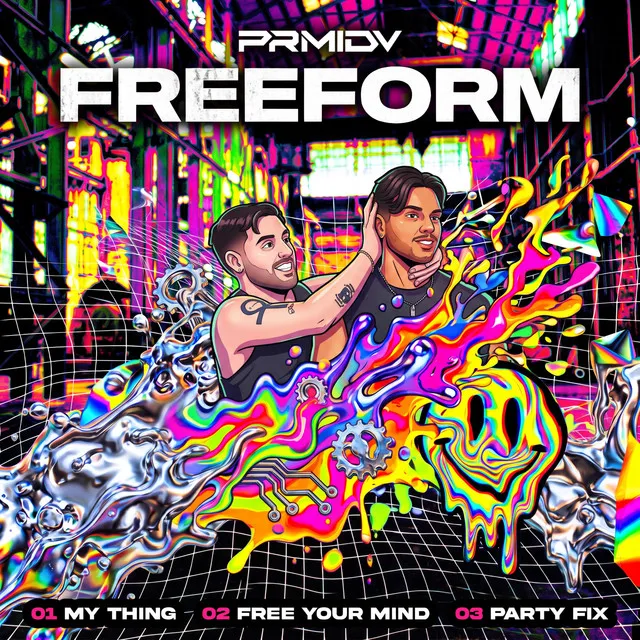 FREE YOUR MIND by PRMIDV - Hard Techno cover art