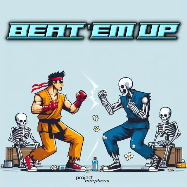 BEAT 'EM UP by Project Morpheus - Hardstyle cover art