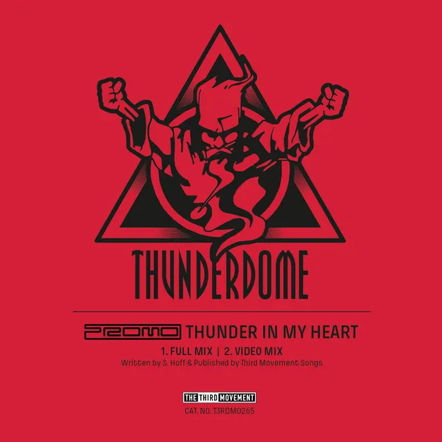 Thunder in My Heart - Video Mix by Promo - Hardcore cover art