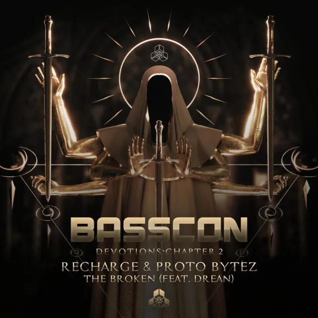 The Broken (feat. Drean) by Proto Bytez, Drean, Recharge - Hardstyle cover art