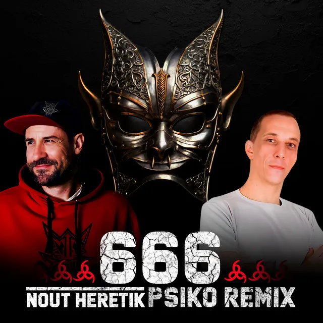 666 - Remix By Psiko by Psiko, Nout Heretik - Frenchcore cover art