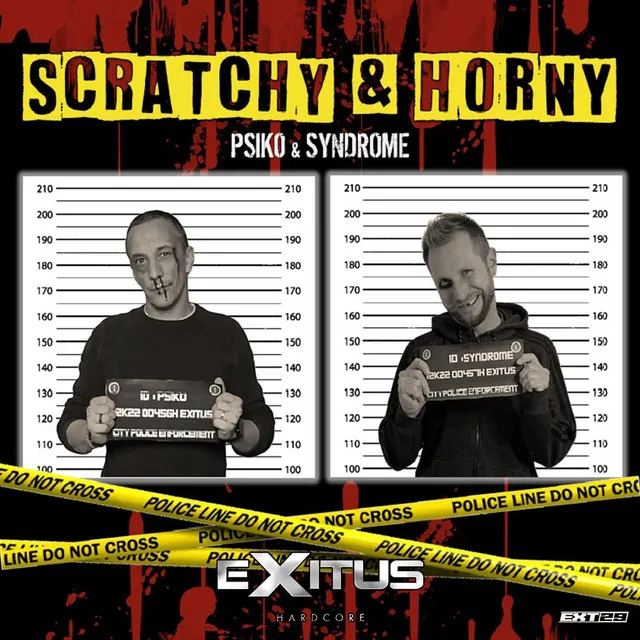 Scratchy & horny by Psiko, DJ Syndrome - Frenchcore cover art