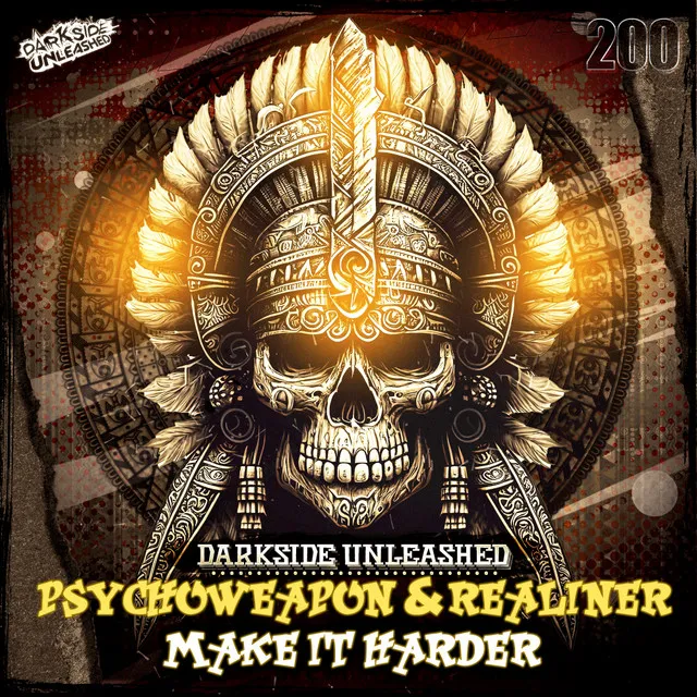 Make It Harder by Psychoweapon, Darkside Unleashed, Realiner - Uptempo cover art