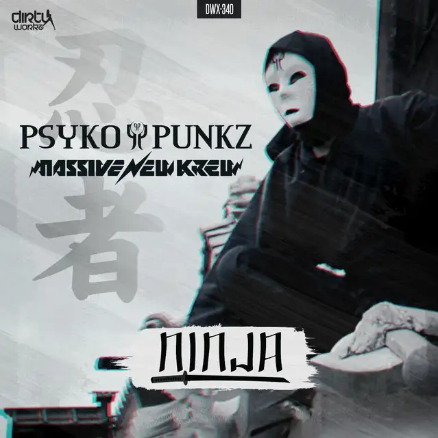 Ninja by Psyko Punkz, Massive New Krew - Hardstyle cover art