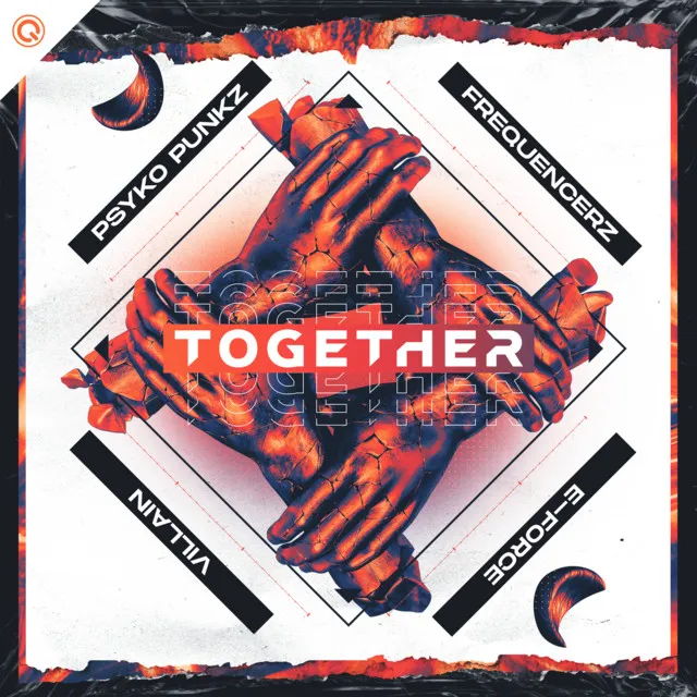 Together by Psyko Punkz, Frequencerz, E-Force, Villain - Hardstyle cover art