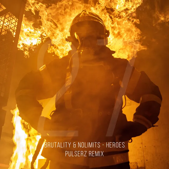 Heroes - Pulserz Remix by Pulserz, Brutality, Nolimits - Hardstyle cover art