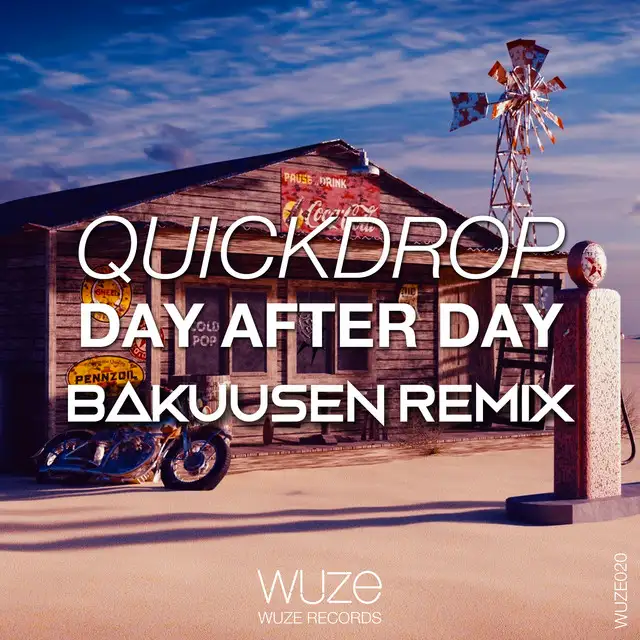 Day After Day (BAKUUSEN Remix) - Extended Mix by Quickdrop, BAKUUSEN - Hardstyle cover art