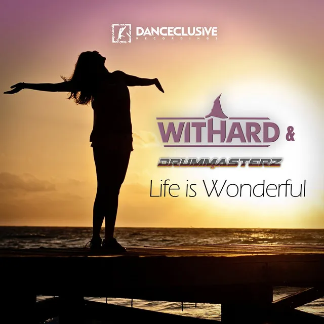 Life Is Wonderful - Qub3, Quickdrop & Bounc3 Remix by Quickdrop, Withard, QUB3, DrumMasterz, B0Unc3 - Hardstyle cover art