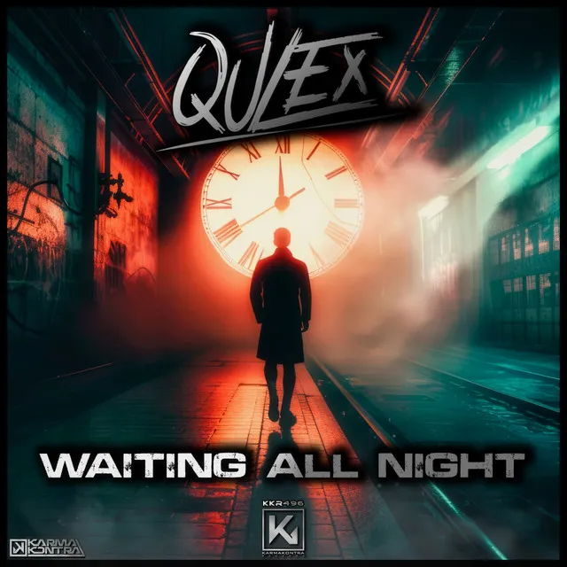 Waiting All Night by Qulex - Hardstyle cover art